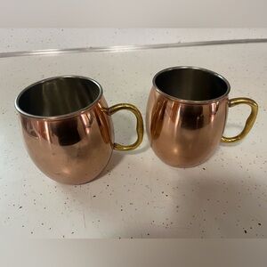 Copper Moscow Mule Mugs